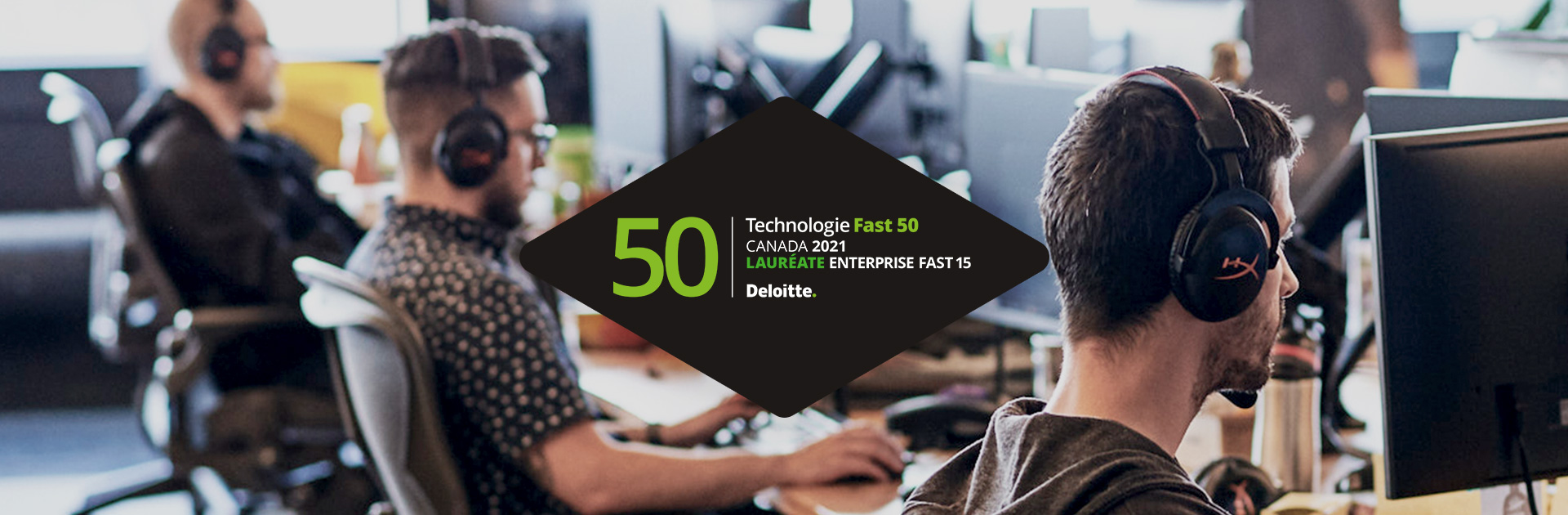 Behaviour Interactif, l’un des lauréats canadiens du prix Entreprise Fast 15 de Deloitte