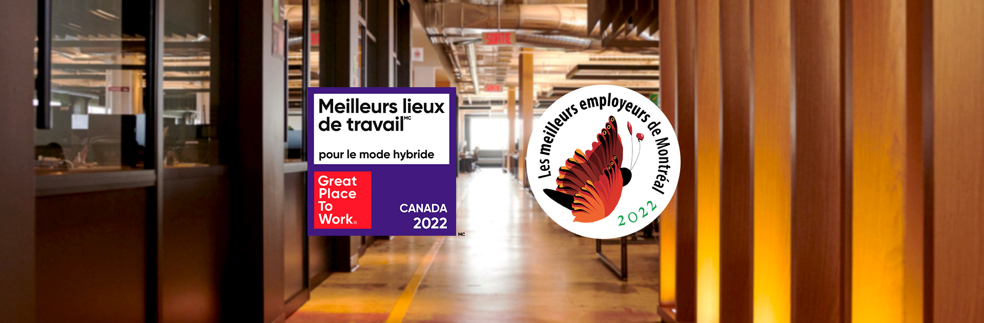 Behaviour nommé l’un des meilleurs employeurs à Montréal et meilleur lieu de travail hybride