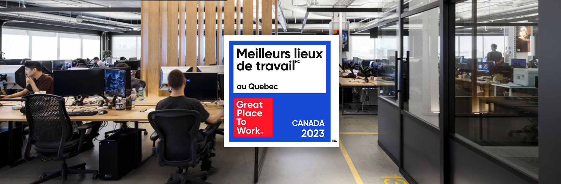 Behaviour a été nommé meilleur lieu de travail au Québec en 2023  