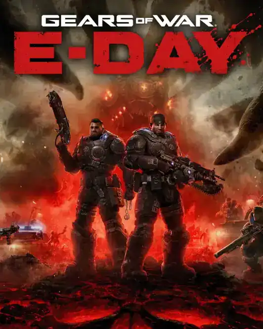 Gears of War E-Day - Key Art Portrait