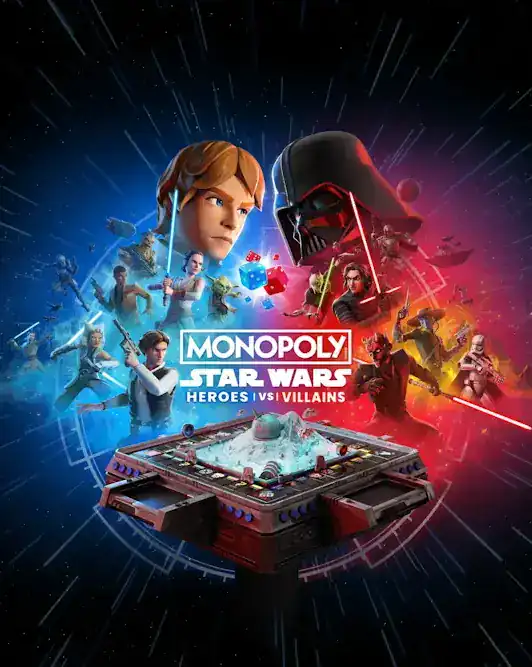 Monopoly Star Wars: Heroes vs. Villians - Key Art Portrait